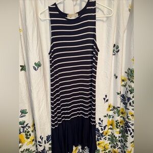 Michael Kors Woman’s Striped T-Shirt Dress